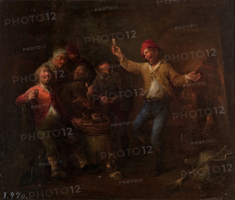 Drinkers, 1652. Creator: David Teniers II.