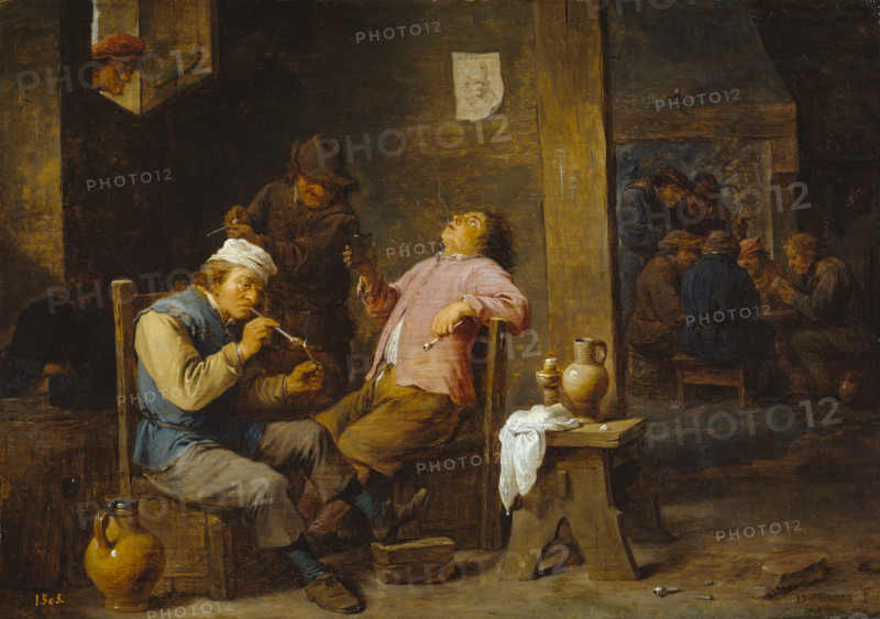 Smokers and Drinkers, 1652. Creator: David Teniers II.