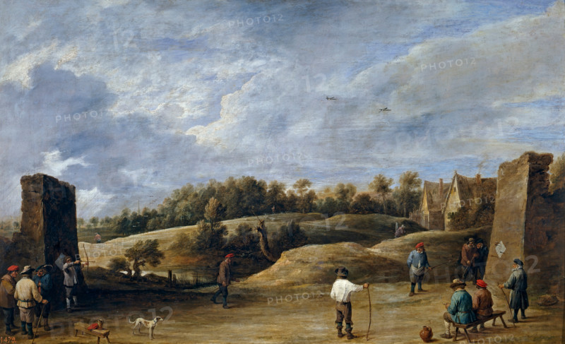 The Archery Contest, c1645. Creator: David Teniers II.