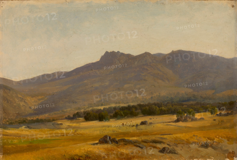 Valley in the Sierra de Guadarrama, c1870. Creator: Carlos de Haes.