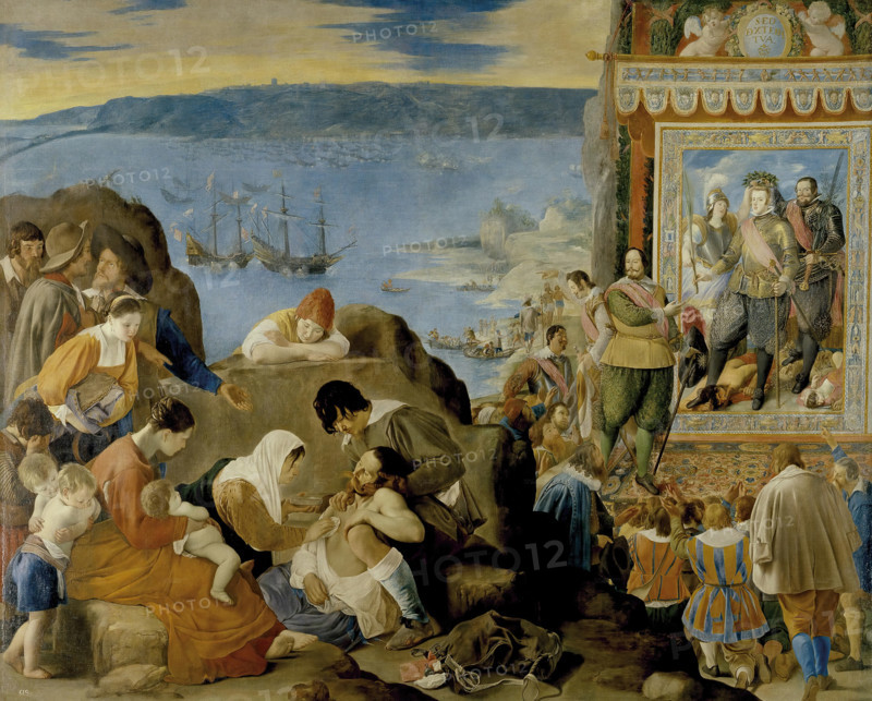 The Recovery of Bahía de Todos los Santos, 1634. Creator: Juan Bautista Maino.
