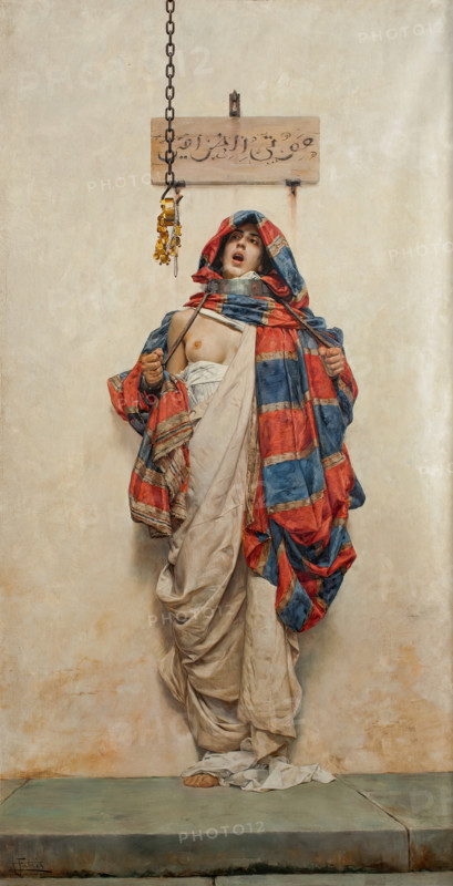 The Slave Girl, c1886. Creator: Antonio María Fabrés y Costa.