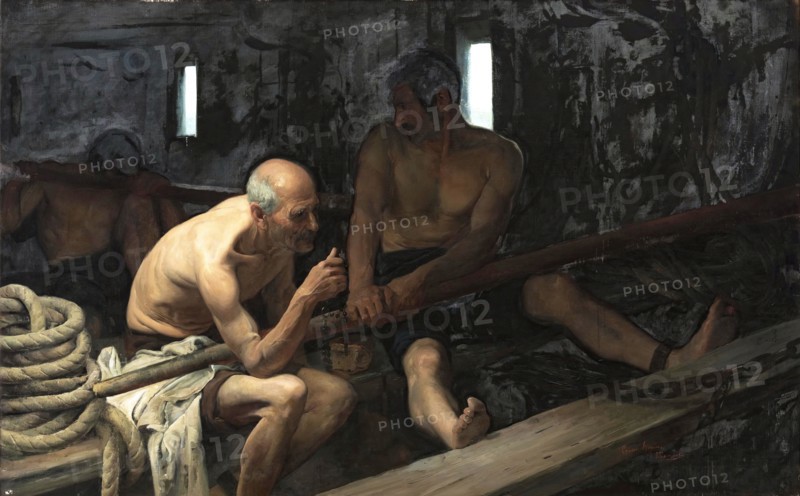 The Galley Slaves, c1897. Creator: Cesar Alvarez Dumont.