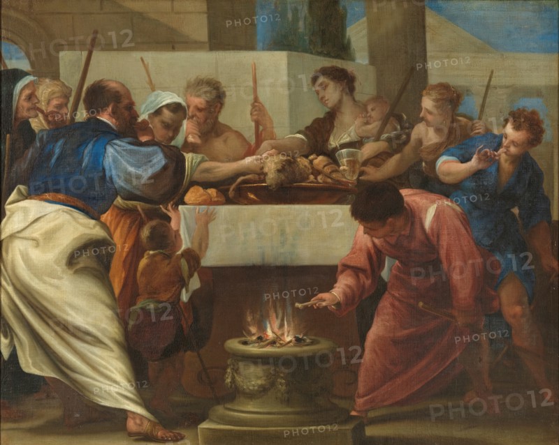The Israelites Celebrating Passover, 1668.  Creator: Juan Antonio de Frias y Escalante.