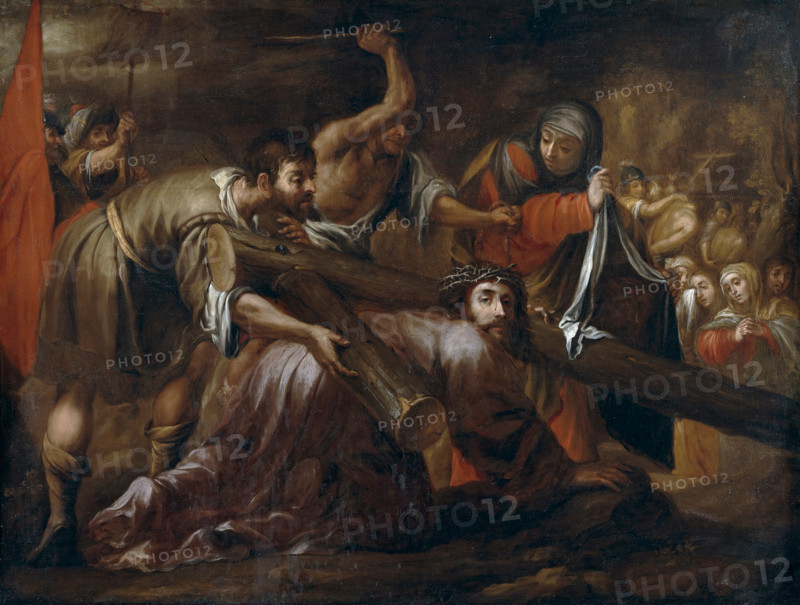 Christ on the way to Calvary and Saint Veronica, c1660. Creator: Juan de Valdés Leal.