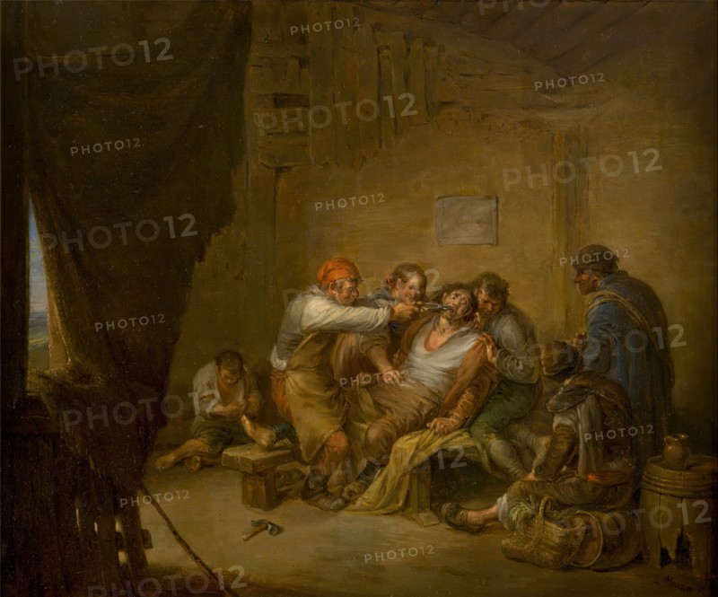 The Tooth-Puller, 1844. Creator: Leonardo Alenza.
