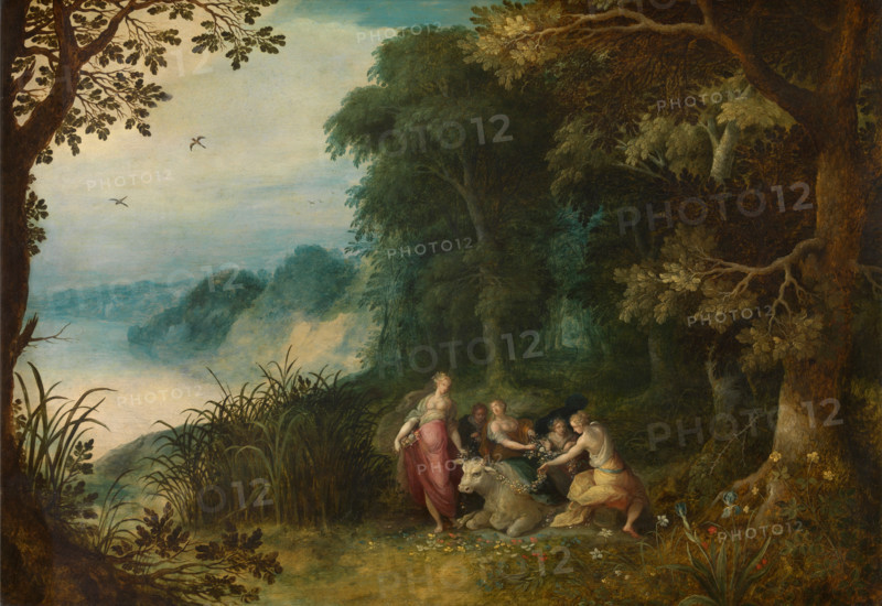 The Rape of Europa, 1621. Creator: Abraham Govaerts.