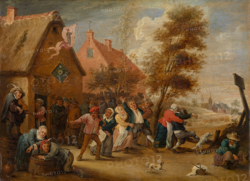 Rural feast, 1641. Creator: Abraham Teniers.