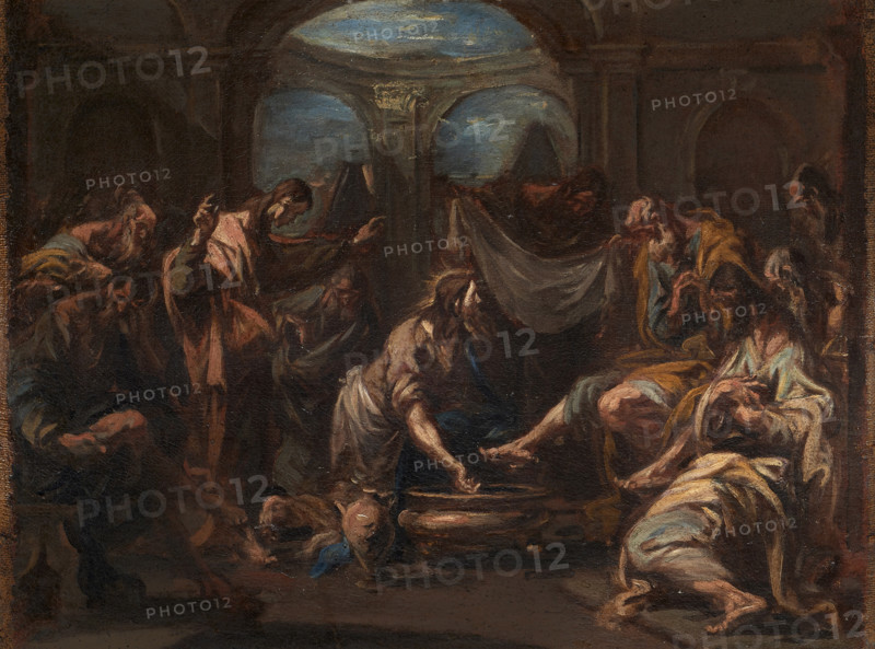 Washing of the Feet. Creator: Alessandro Magnasco.