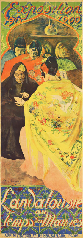 Exposition "L'Andalousie au temps des Maures", 1900. Creator: Alexandre Lunois.