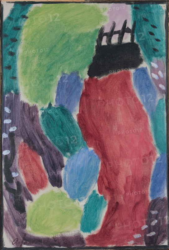 Variation: Great Way - Evening, 1916. Creator: Alexei Jawlensky.