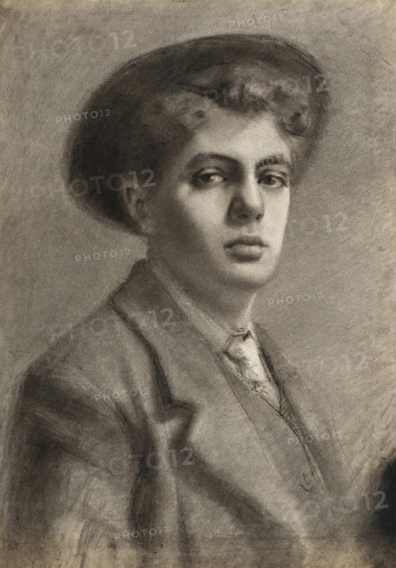 The son of the painter Guglielmo Micheli, 1899. Creator: Amadeo Modigliani.