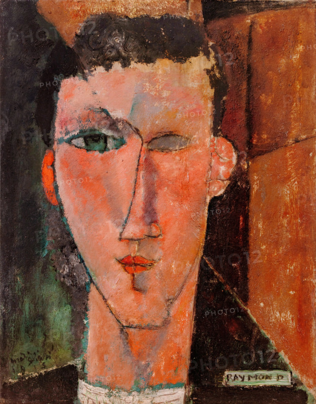Raymond Radiguet, 1915. Creator: Amadeo Modigliani.