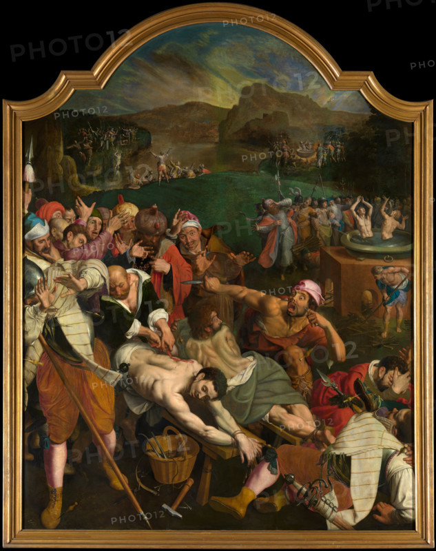 The Martyrdom of Saints Crispin and Crispinian, 1589. Creator: Ambrosius Francken I.