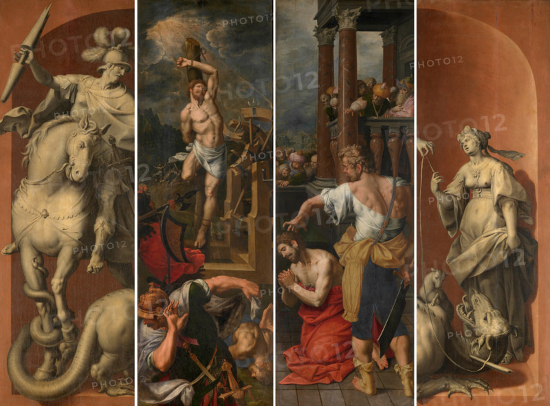 The Story of Saint George, c1540. Creator: Ambrosius Francken I.