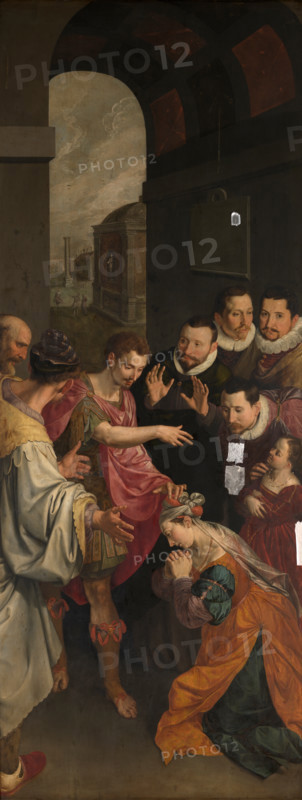 Miraculous Healing of Zoe, c1575. Creator: Ambrosius Francken I.