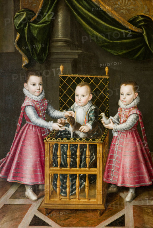 The Children of Charles Emmanuel I (1562-1630), Duke of Savoy, 17th century. Creator: Anon.