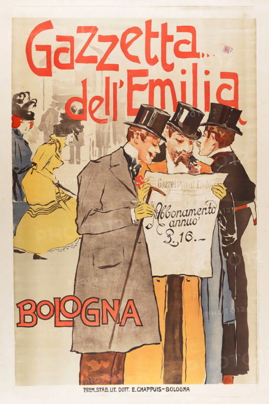Gazzetta dell'Emilia, 1898. Creator: Anon.