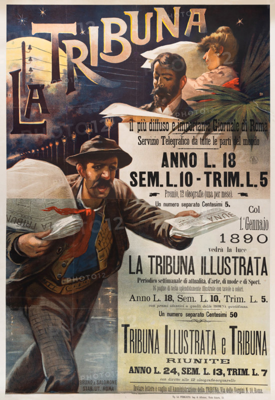 La Tribuna Illustrata, 1890. Creator: Anon.