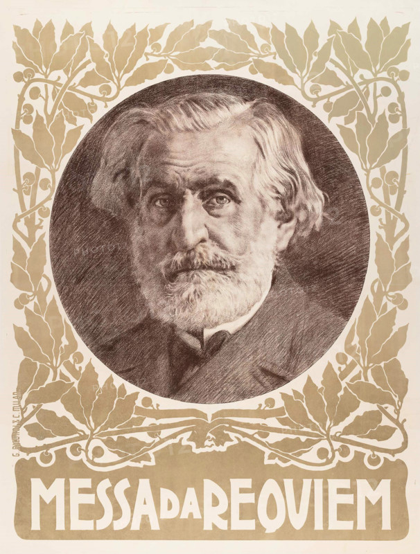 Messa da Requiem - Giuseppe Verdi, c1900. Creator: Anon.