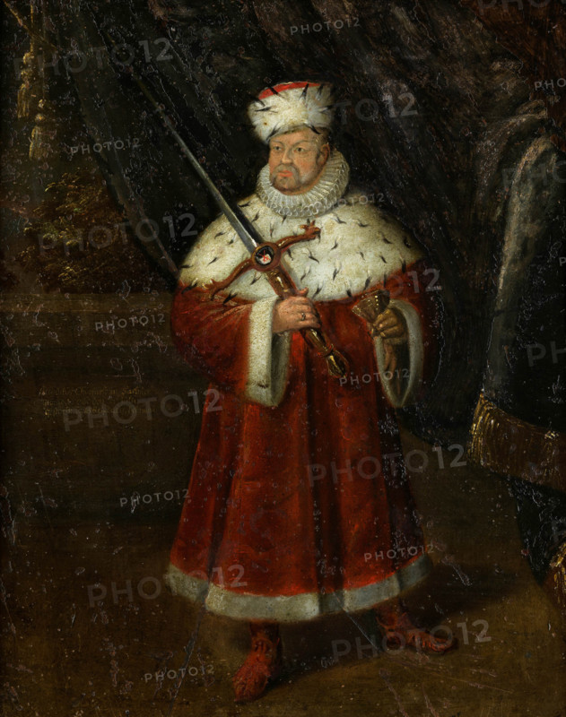 Portrait of the Elector August of Saxony (1526-1586), c1590. Creator: Anon.