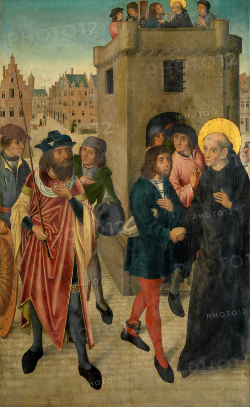 Saint Leonard Liberating Captives, c1475-1480. Creator: Anon.