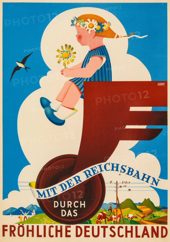 Through Cheerful Germany with the Reichsbahn, 1937. Creator: Anon.