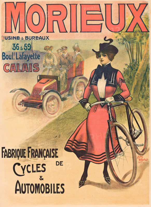 Morieux - Cycles & Automobiles, c1900. Creator: Anon.