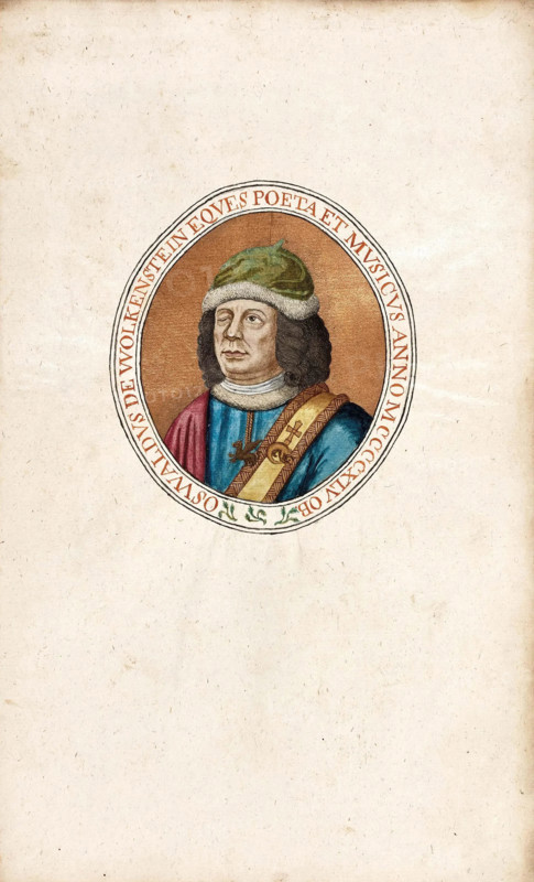 Portrait of Oswald von Wolkenstein, 18th century. Creator: Anon.