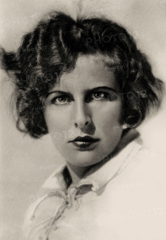 Leni Riefenstahl in the film "The White Hell of Pitz Palu", 1929. Creator: Anon.