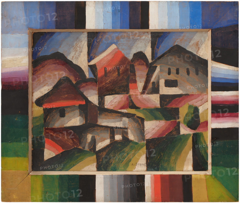 Landscape, c1925. Creator: Arthur Segal.