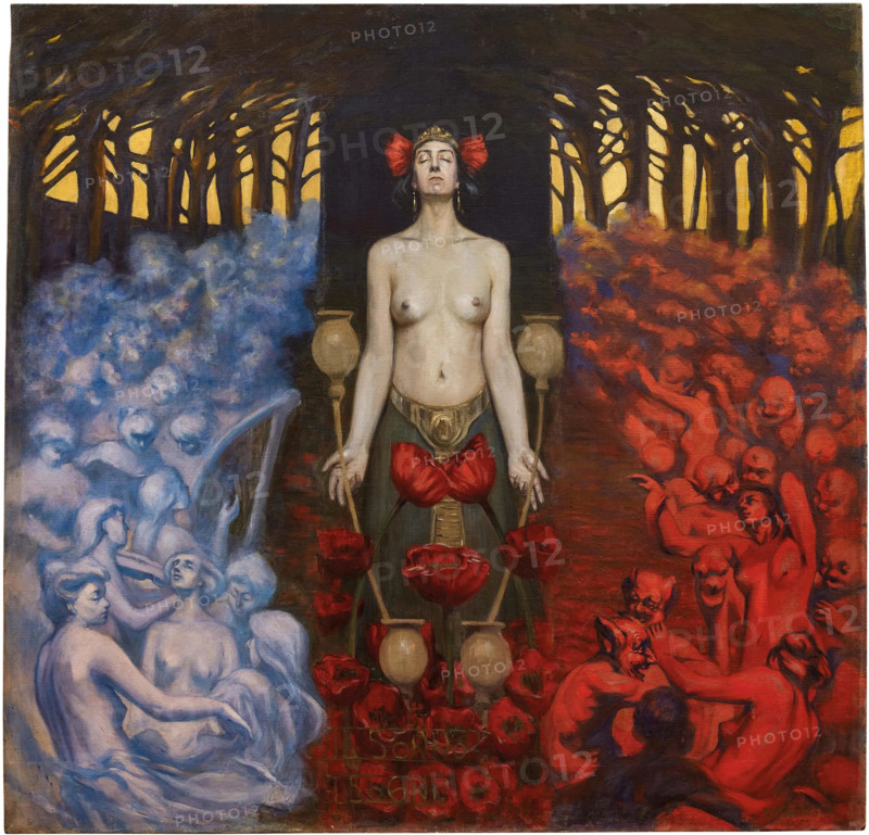 Il sonno, i sogni (Sleep, dreams). Creator: Attilio Mussino.