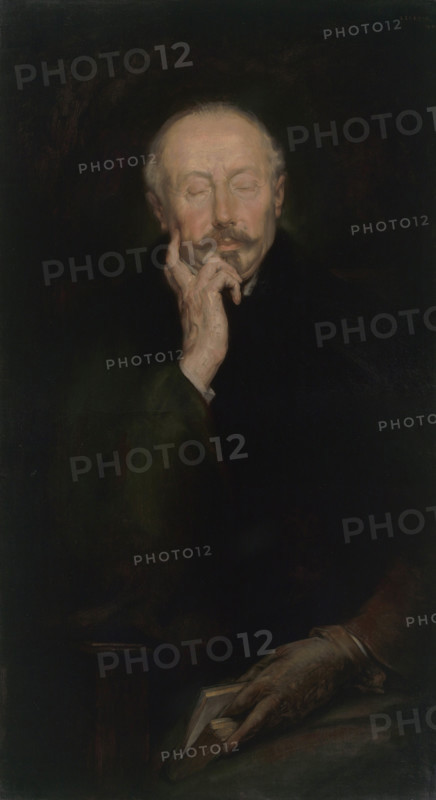 Portrait of Edmond Picard, 1900. Creator: Auguste Leveque.