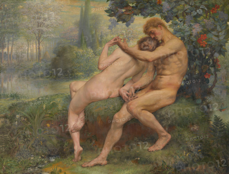 Love Hymn, 1901. Creator: Auguste Leveque.