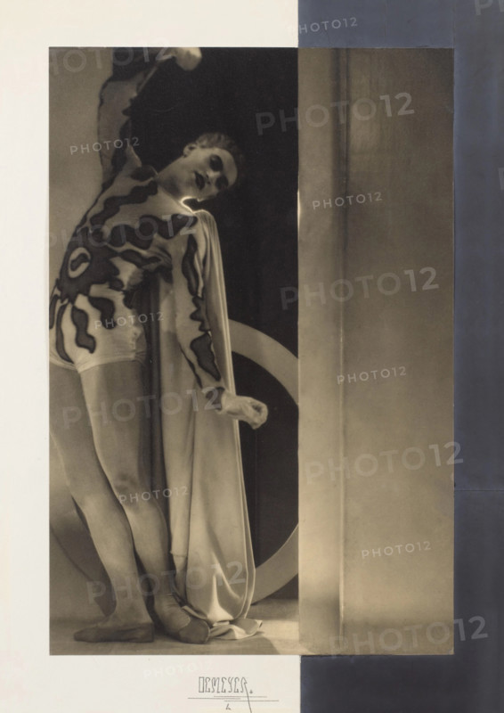 Serge Lifar in the ballet "Bacchus and Ariane", 1931. Creator: Baron Adolf Edward Sigismond de Meyer.