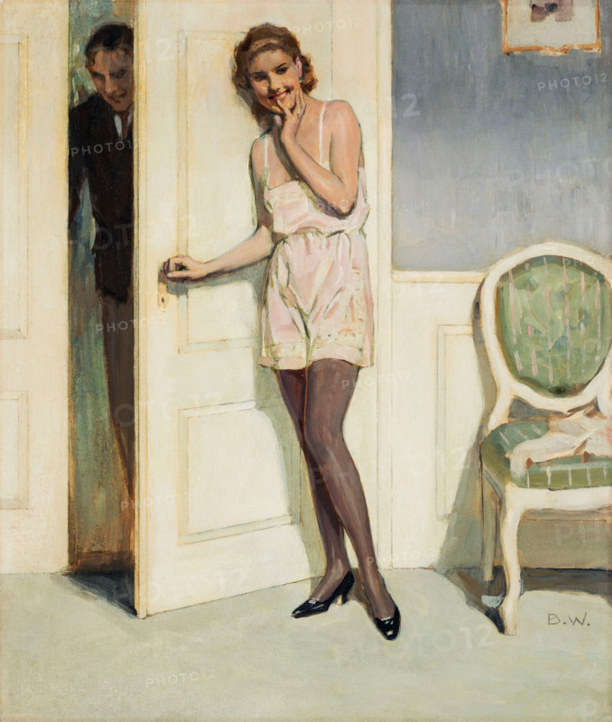 In anticipation, c1930. Creator: Brynolf Wennerberg.