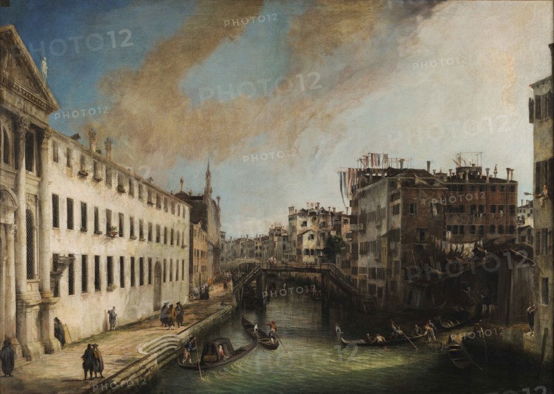 Rio dei Mendicanti, c1723-1724. Creator: Canaletto.