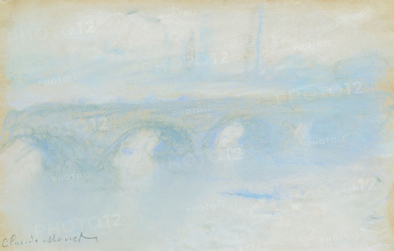 Waterloo Bridge, 1900-1901. Creator: Claude Monet.