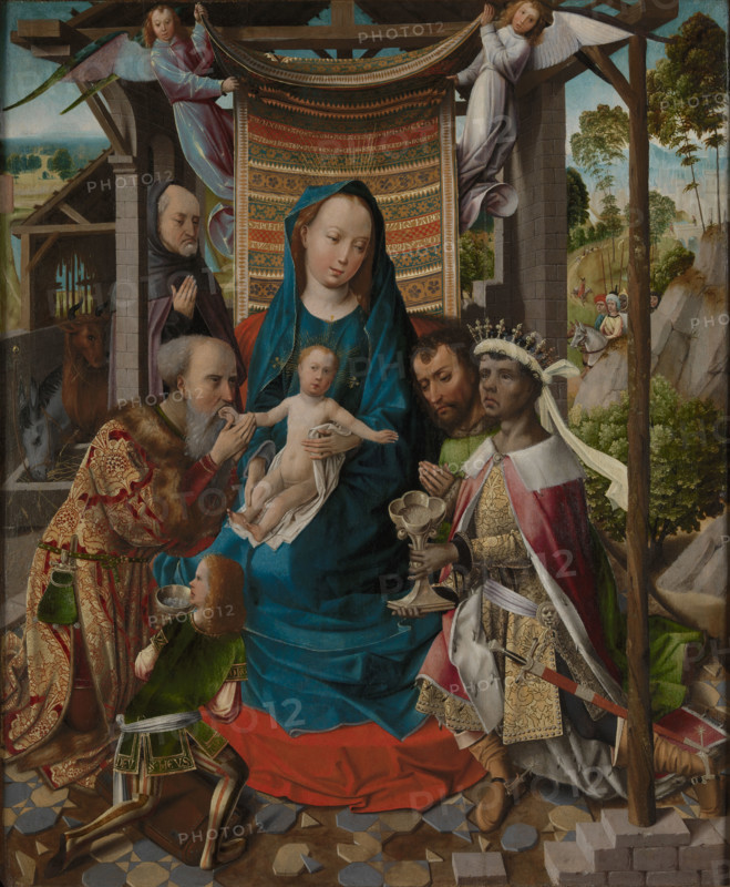 The Adoration of the Magi, 1500. Creator: Colyn de Coter.