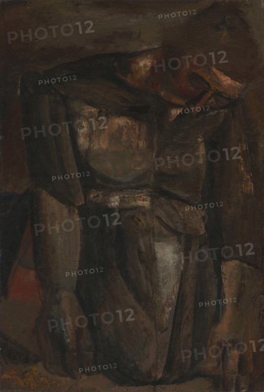 Woman Weeding, c1923. Creator: Constant Permeke.