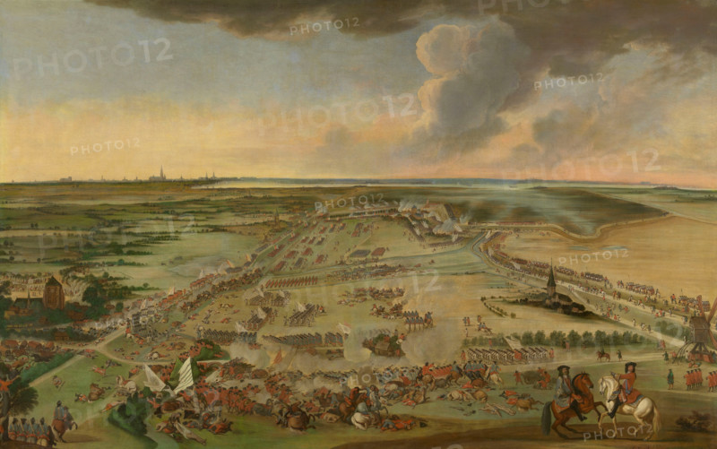 The Battle of Ekeren on June 30, 1703 Creator: Constantyn Francken.