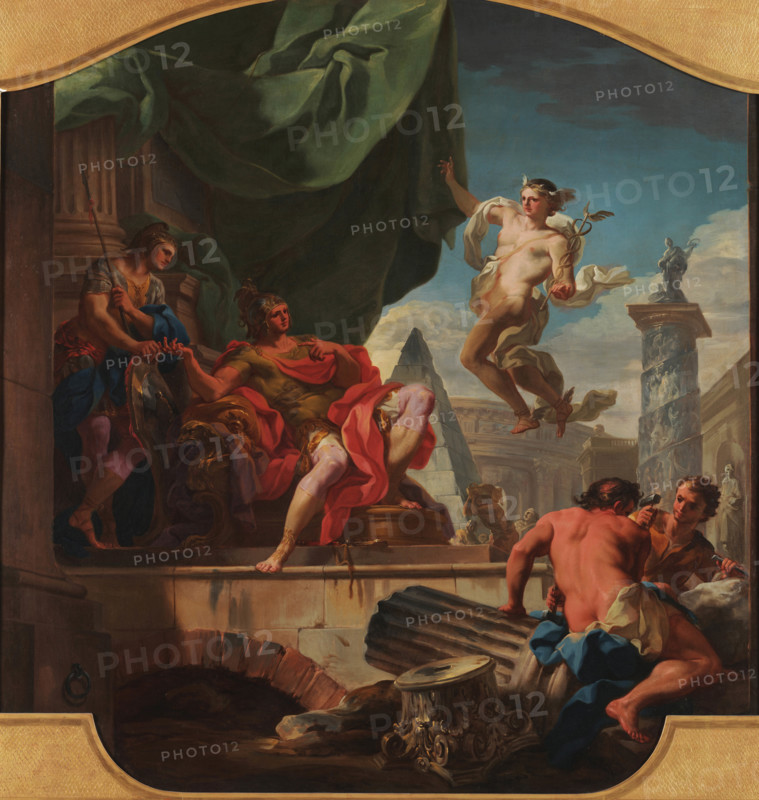Mercury Appearing to Aeneas, c1735. Creator: Corrado Giaquinto.