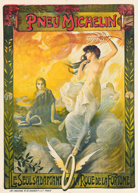 Pneu Michelin, 1895. Creator: Edouard Michelin.