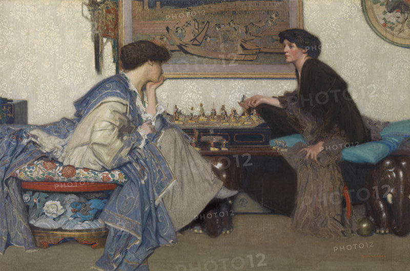 The Chess Game. Creator: Emile Vloors.