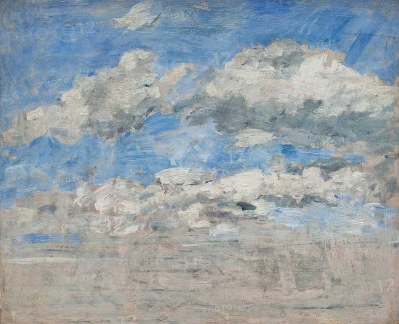 Study of the Sky, c1890-1895. Creator: Eugene Louis Boudin.