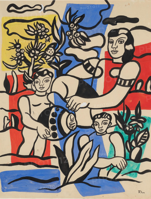 Partie de campagne (Country outing), c1953. Creator: Fernand Leger.
