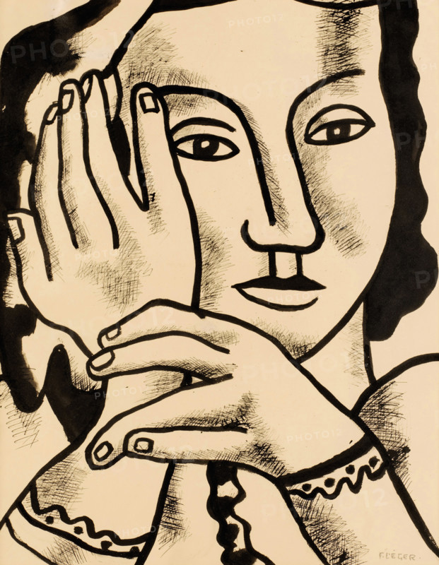 Nadia, c1952. Creator: Fernand Leger.