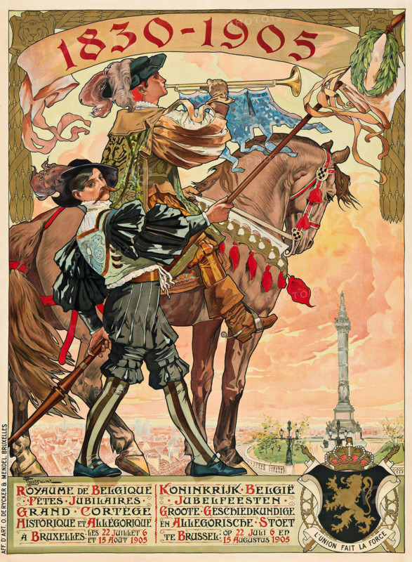 Royaume de Belgique 1830-1905 Creator: Fernand Toussaint.