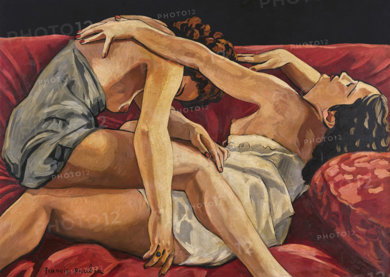 Deux amies (Two friends), c1940-1941. Creator: Francis Picabia.