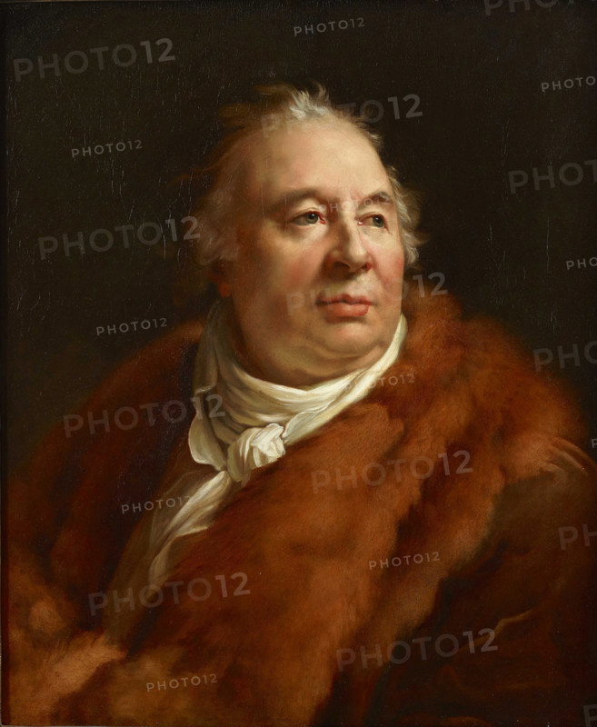 Portrait of the Poet Jean François Ducis (1733-1816), 1810-1815. Creator: Francois Pascal Simon Gerard.